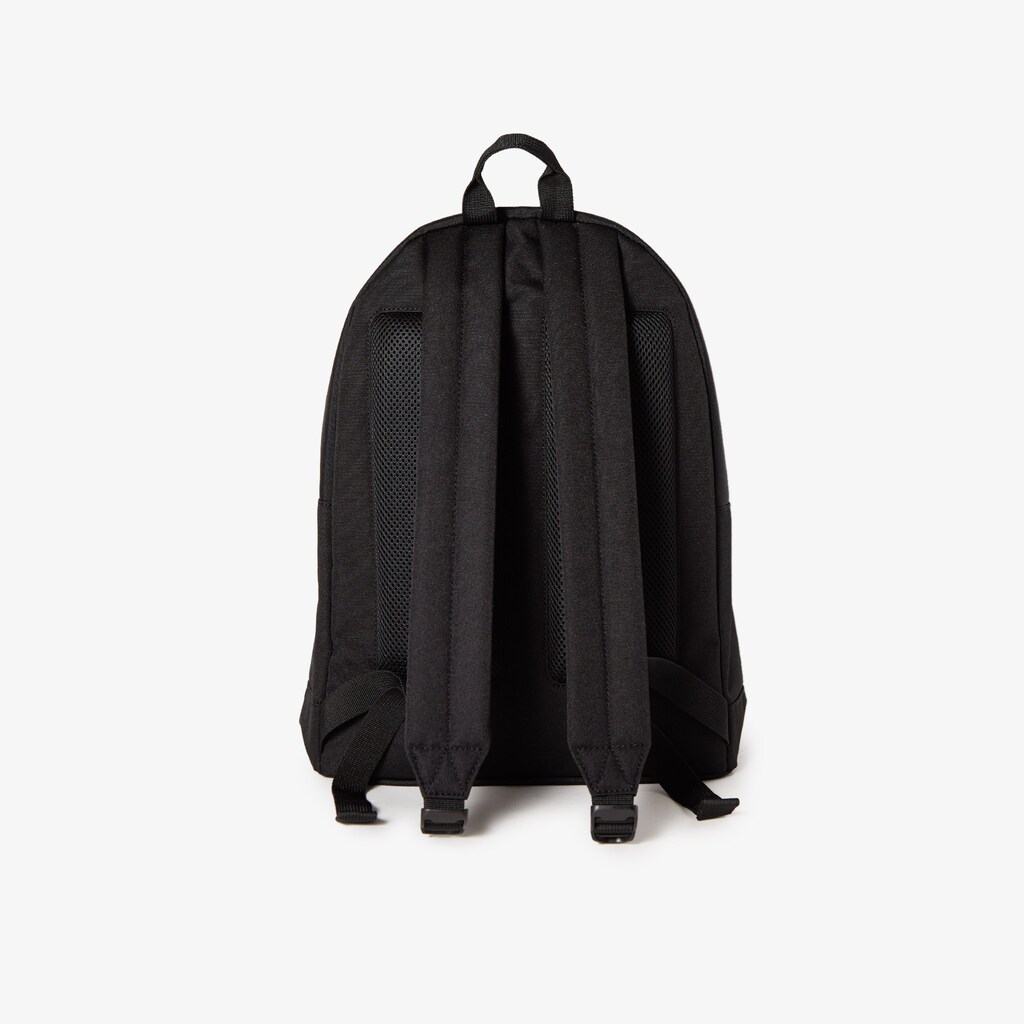 Mochilas Lacoste Hombre Negros Neocroc Script LS1-85558O4