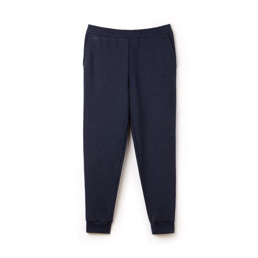 Pantalon Deportivo Lacoste Motion Cotton And Wool Fleece Hombre Azules | HU2-72137L2