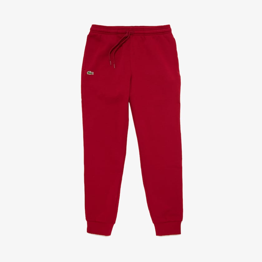 Pantalon Deportivo Lacoste SPORT Fleece Tennis Hombre Rojos Oscuro | ON0-38873F9