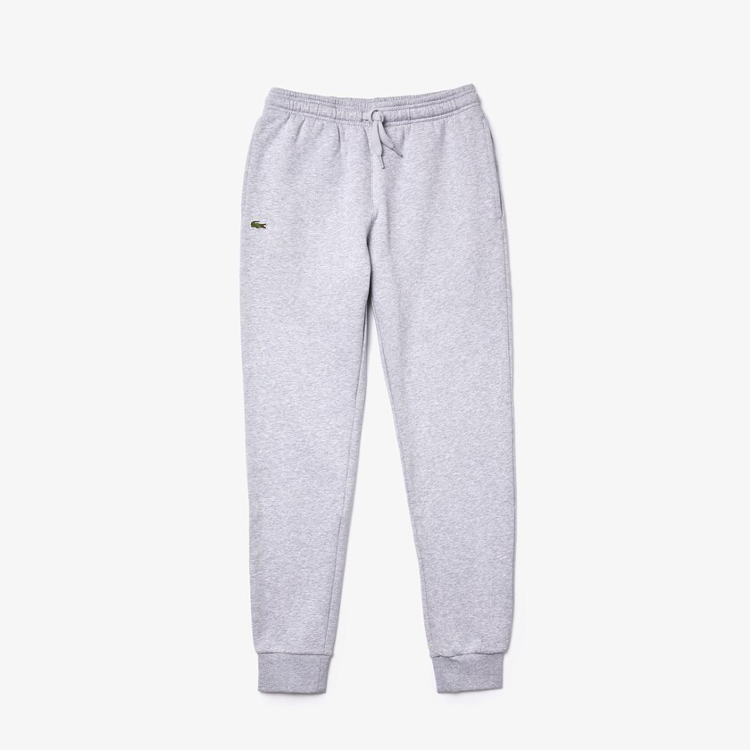 Pantalon Deportivo Lacoste SPORT Fleece Tennis Hombre Grises | GF3-67806Z8