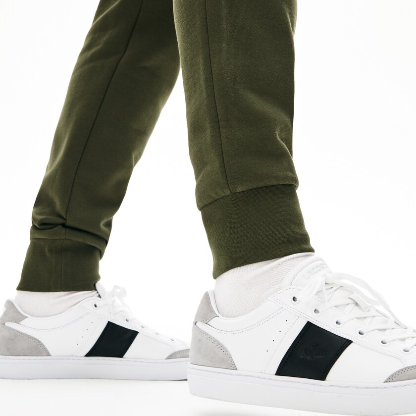 Pantalon Deportivo Lacoste SPORT Fleece Tennis Hombre Kaki Verdes | ZC5-95229T1