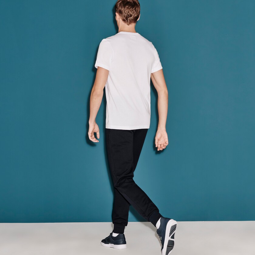 Pantalon Deportivo Lacoste SPORT Fleece Tennis Hombre Azul Marino Azules | LN7-95869N3