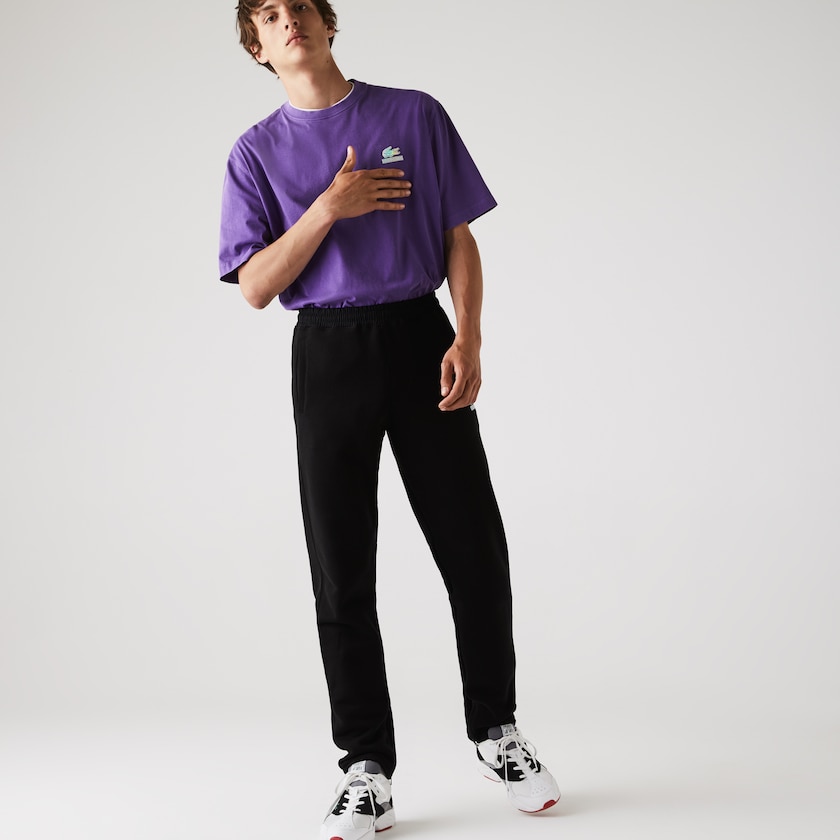 Pantalon Lacoste CONCEPTS Collaboration Track Hombre Negros | UQ7-55025V8