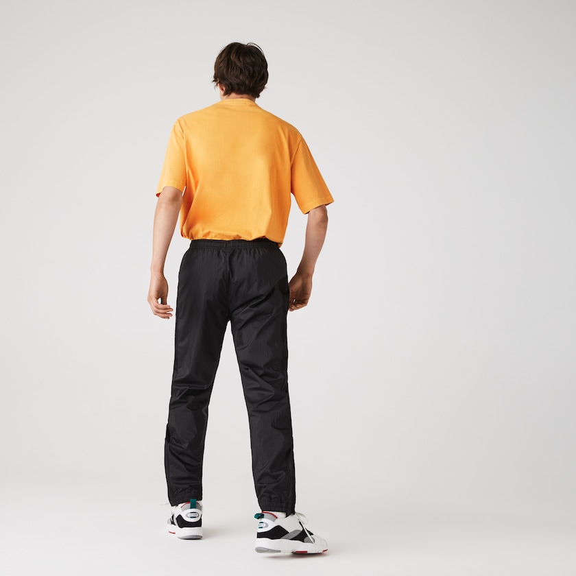 Pantalon Lacoste CONCEPTS Collaboration Lightweight Track Hombre Negros | UT9-89748H6