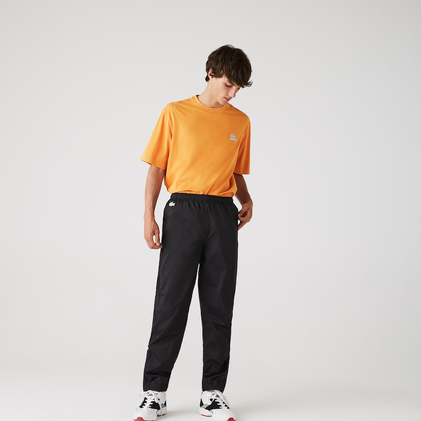 Pantalon Lacoste CONCEPTS Collaboration Lightweight Track Hombre Negros | UT9-89748H6