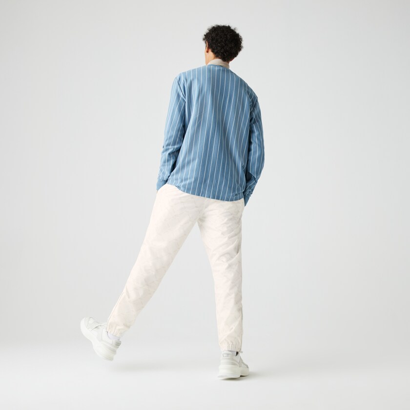 Pantalon Lacoste LIVE Print Tracksuit Hombre Blancos Beige | QP3-13941K0