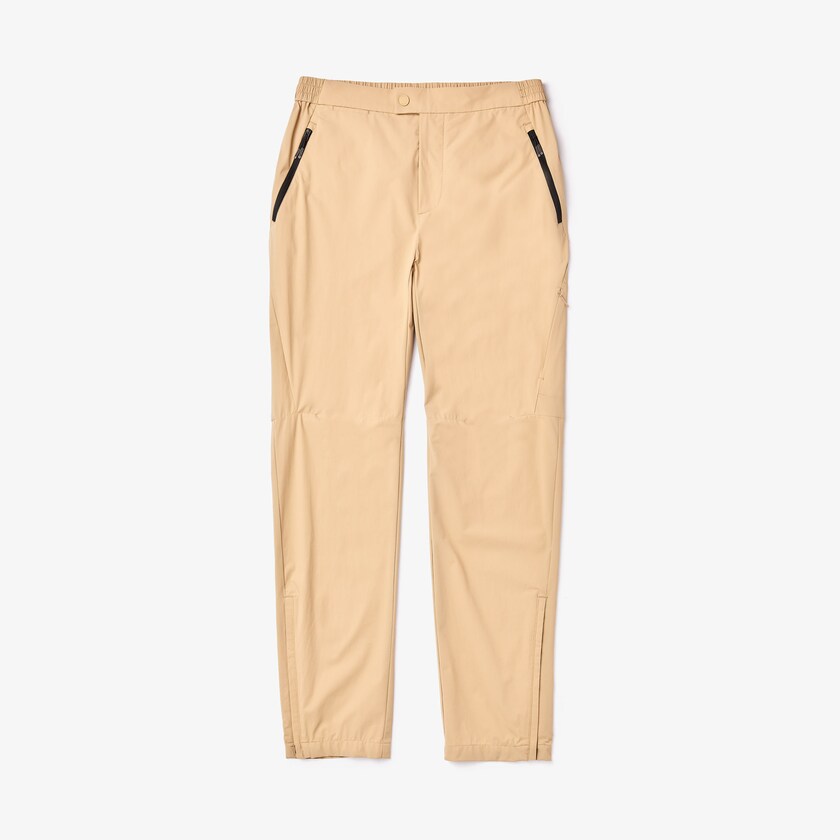 Pantalon Lacoste Motion Ergonomic Hombre Beige | EQ9-38403U4