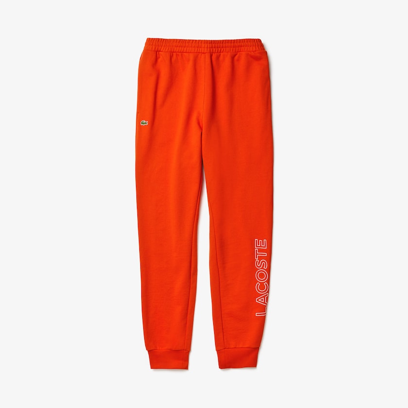 Pantalon Lacoste Motion French Terry Track Hombre Rojos | KG3-40604T4
