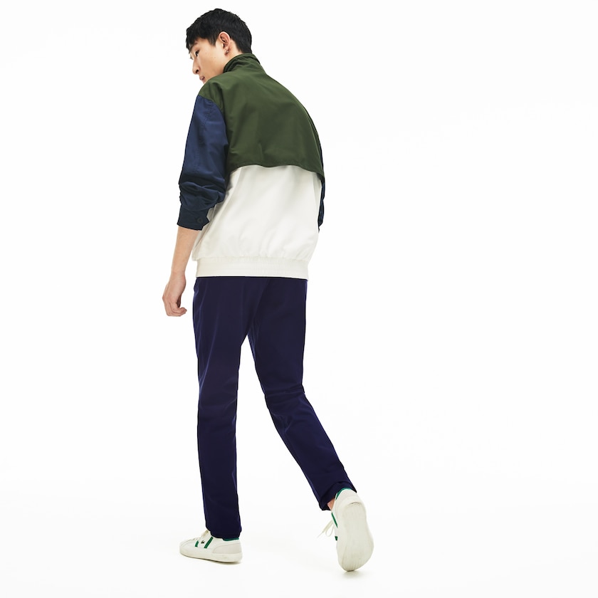 Pantalon Lacoste Regular Fit Cotton Gabardine Chino Hombre Azul Marino Azules | NV7-57765J3