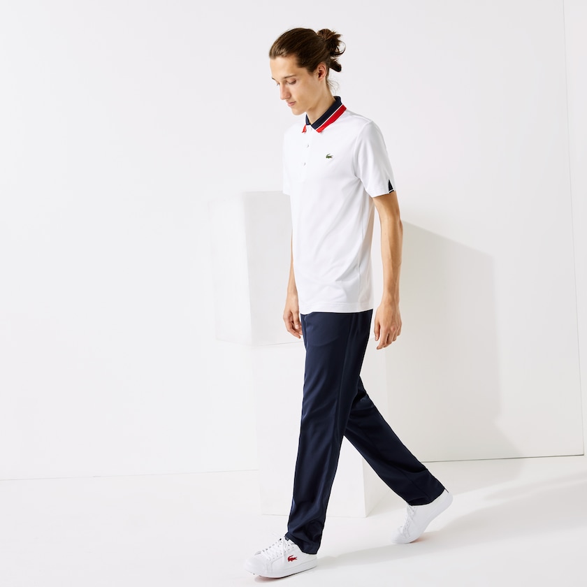 Pantalon Lacoste SPORT Breathable Stretch Golf Hombre Azul Marino Azules | SM6-88048K8