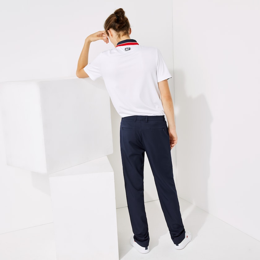 Pantalon Lacoste SPORT Breathable Stretch Golf Hombre Azul Marino Azules | SM6-88048K8