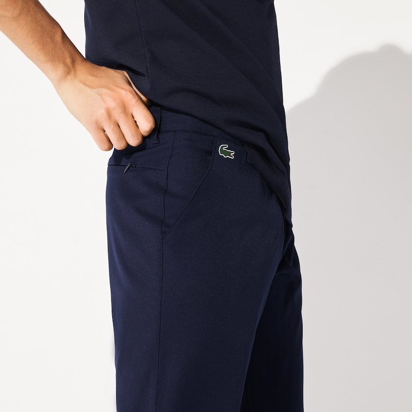 Pantalon Lacoste SPORT Breathable Stretch Golf Hombre Azul Marino Azules | SM6-88048K8