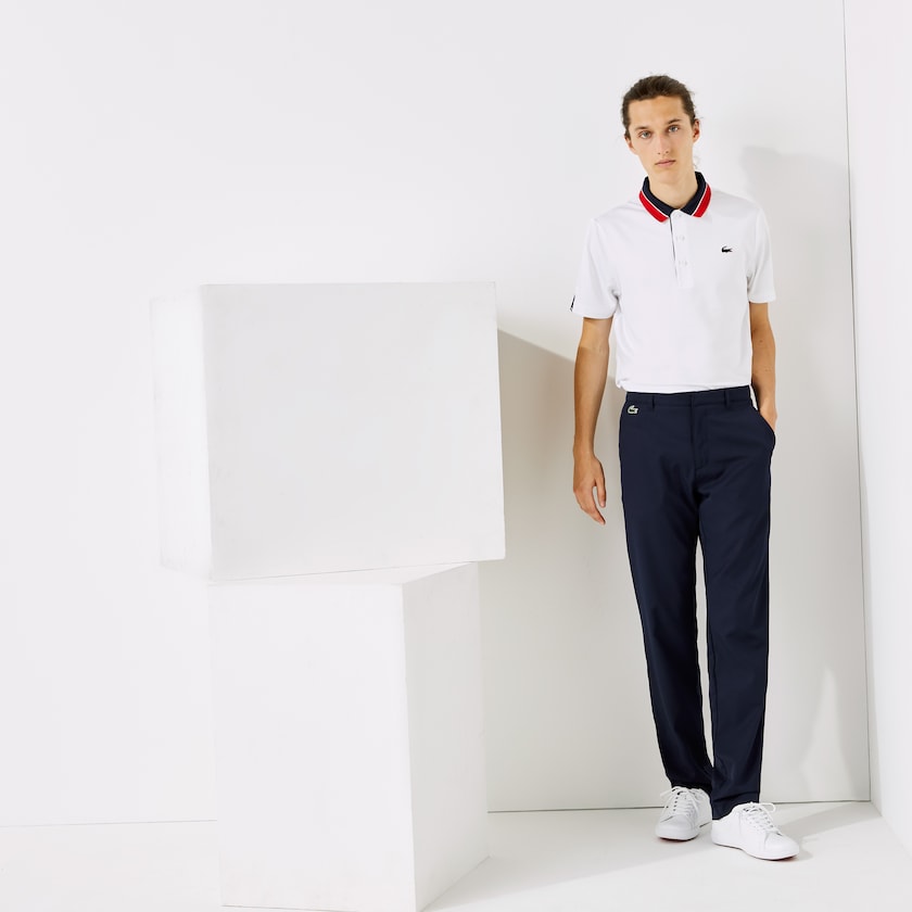 Pantalon Lacoste SPORT Breathable Stretch Golf Hombre Azul Marino Azules | SM6-88048K8