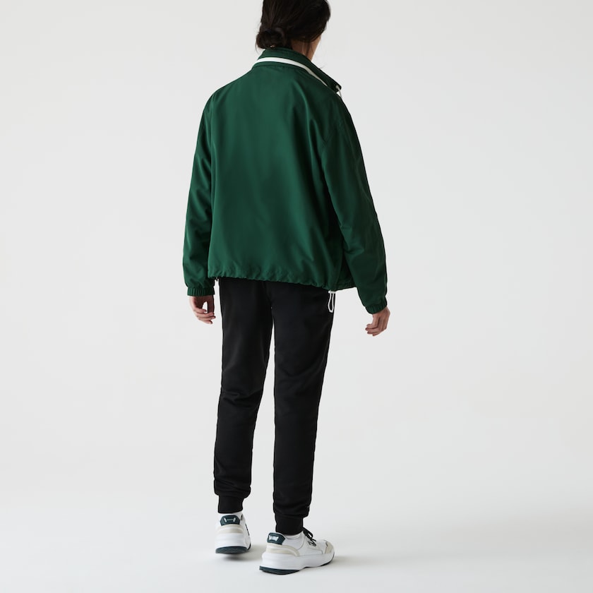Pantalon Lacoste SPORT Crocodile Print Fleece Jogging Hombre Negros | QX7-88408M8