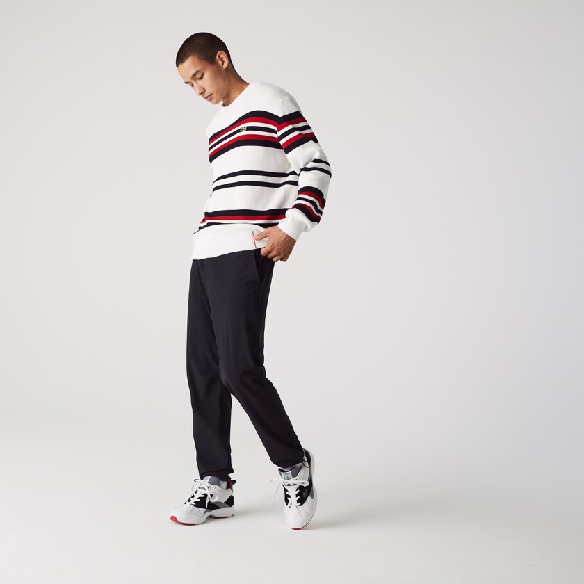 Pantalon Lacoste SPORT Lightweight Tracksuit Hombre Negros | UB7-50225I5