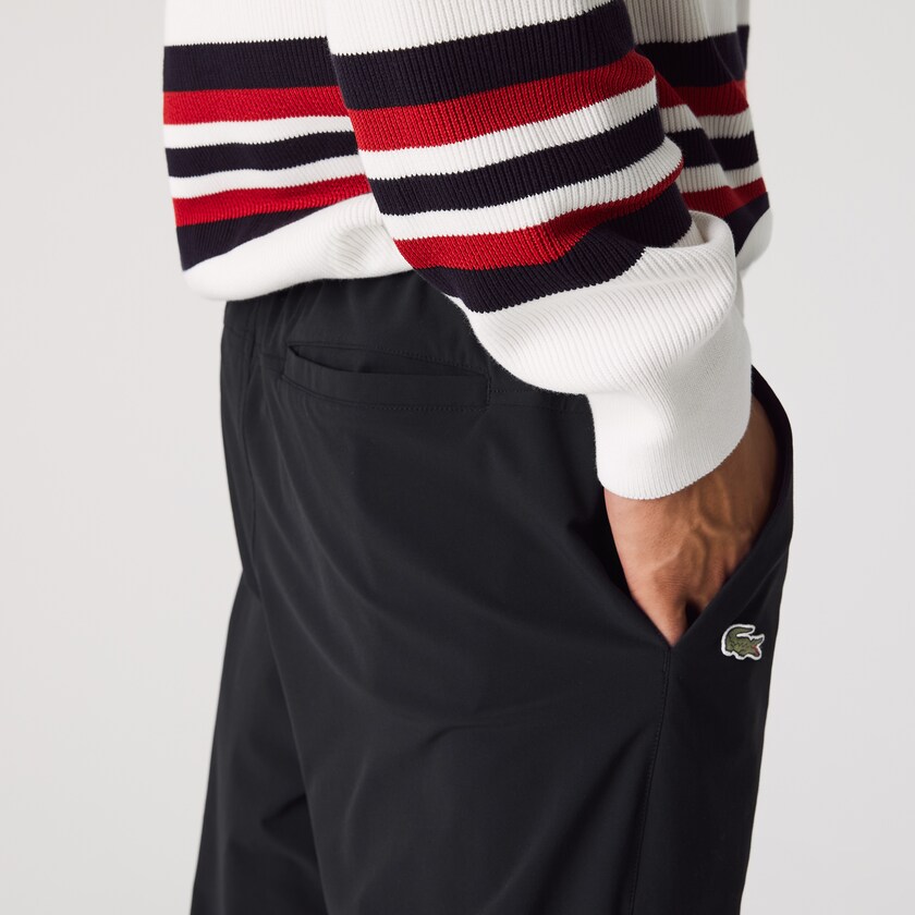 Pantalon Lacoste SPORT Lightweight Tracksuit Hombre Negros | UB7-50225I5