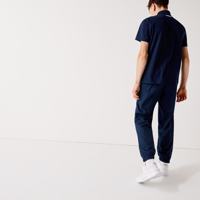 Pantalon Lacoste SPORT Performance Side Zip Track Hombre Azul Marino Azules | WH7-07680M2