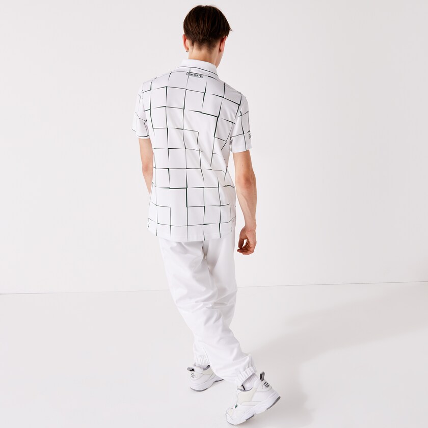 Pantalon Lacoste SPORT Performance Side Zip Track Hombre Blancos | UO1-86408O5