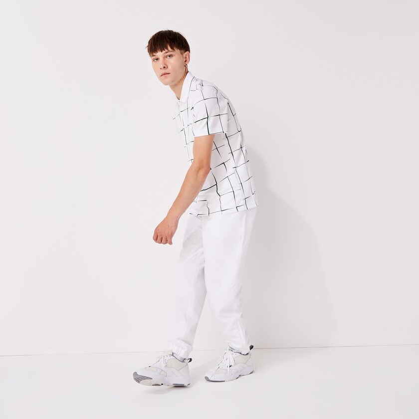 Pantalon Lacoste SPORT Performance Side Zip Track Hombre Blancos | UO1-86408O5
