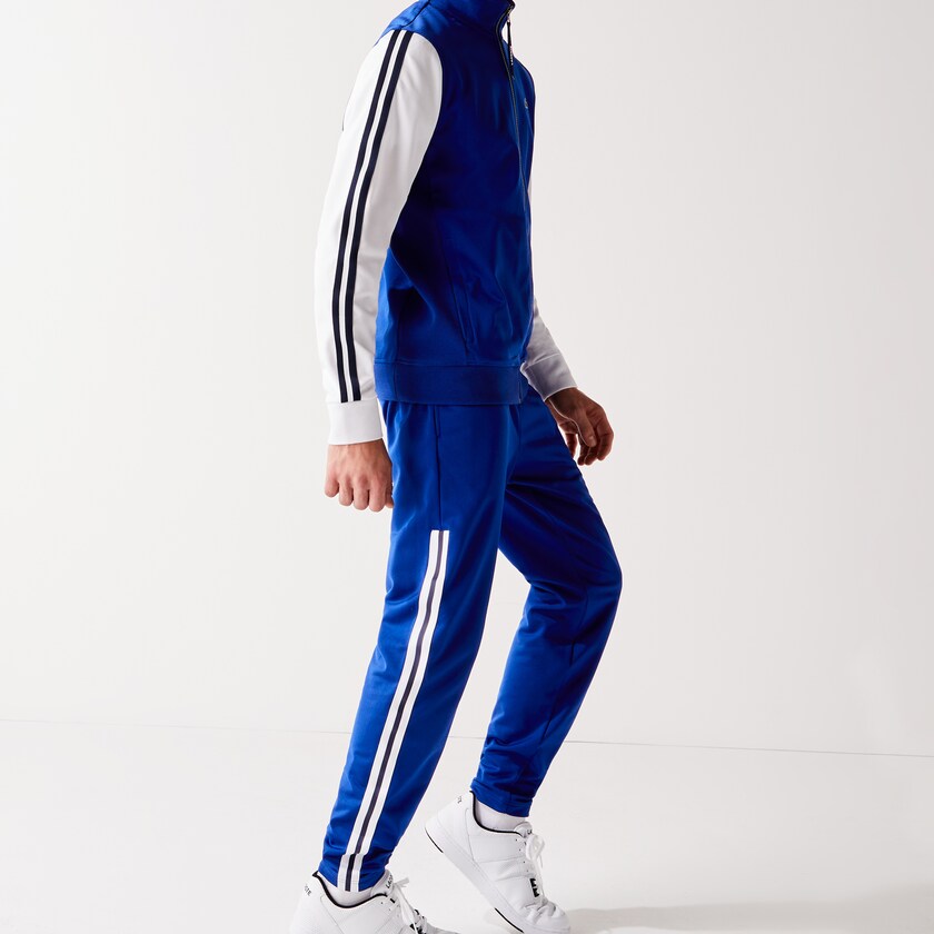 Pantalon Lacoste SPORT Run-resistant Jogging Hombre Azules | YY6-39273Z0