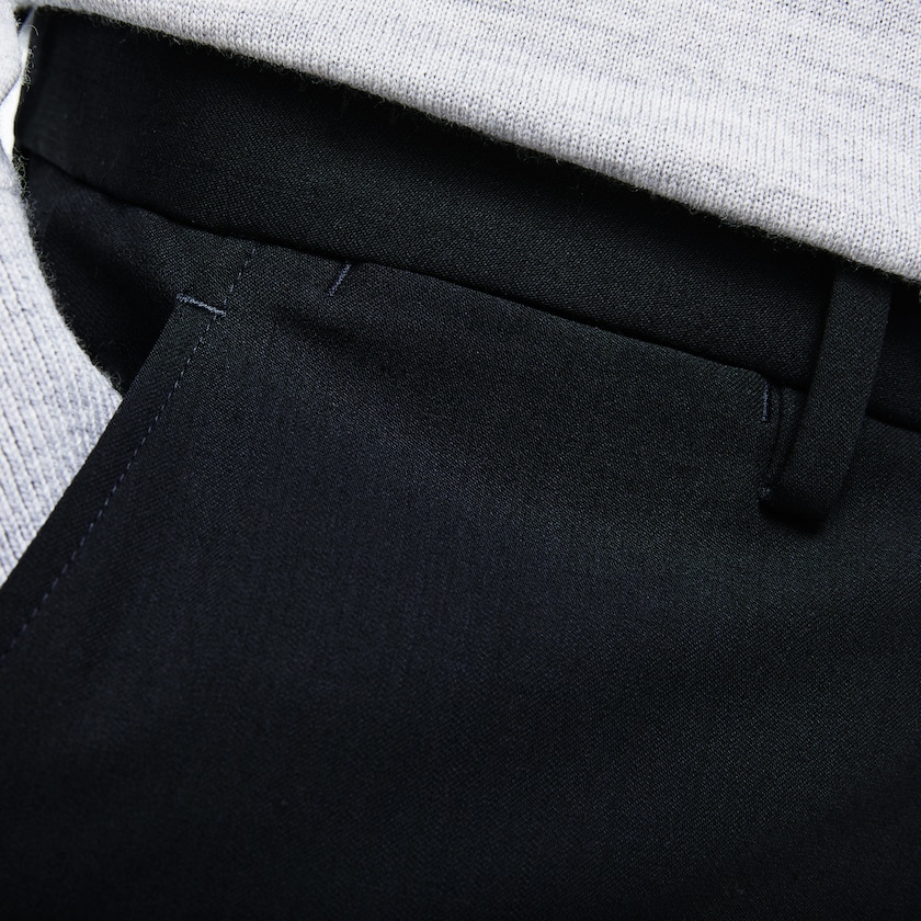 Pantalon Lacoste Slim Fit Stretch Twill Chino Hombre Azul Marino Azules | MW9-42474V2