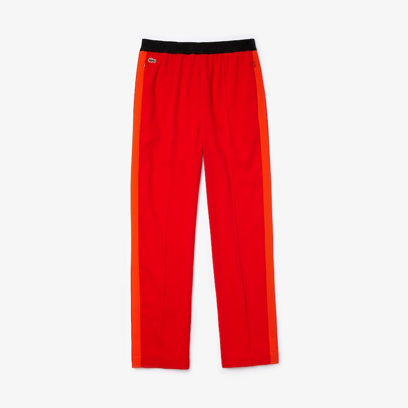 Pantalon Lacoste Twill Flared Mujer Rojos | NJ5-94309S0