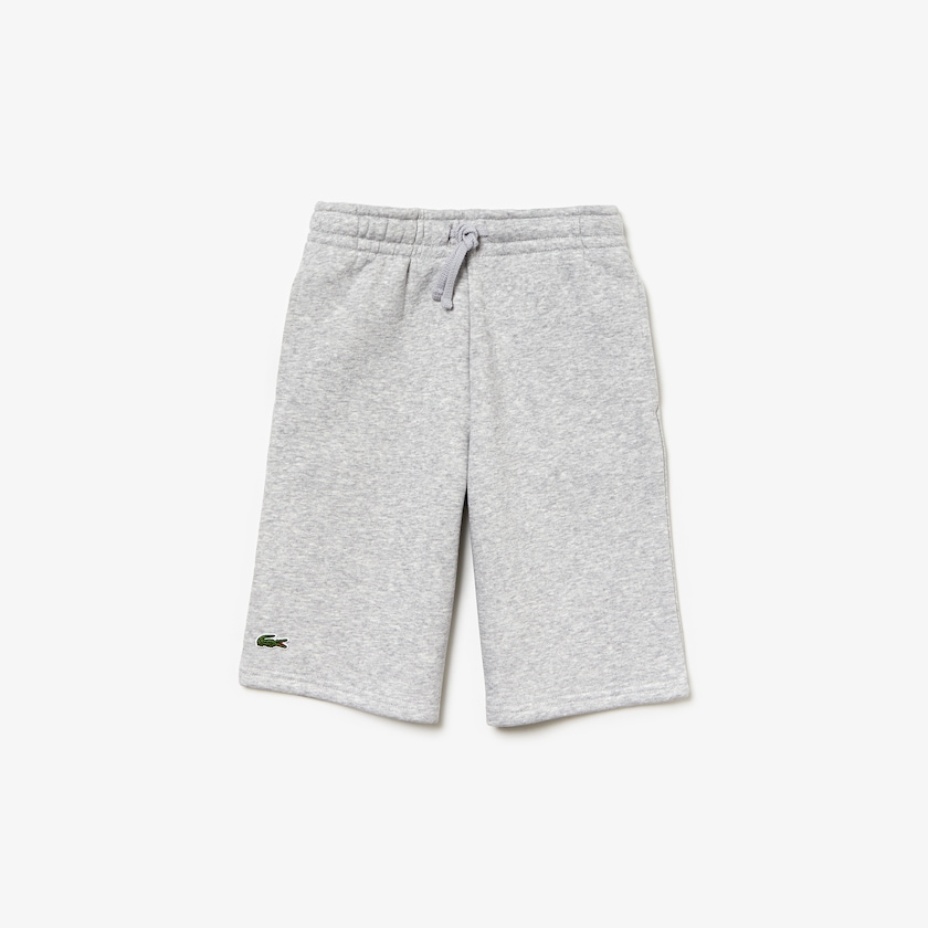 Short Lacoste Niños Grises SPORT Tenis Algodon Fleece EY8-52775O3