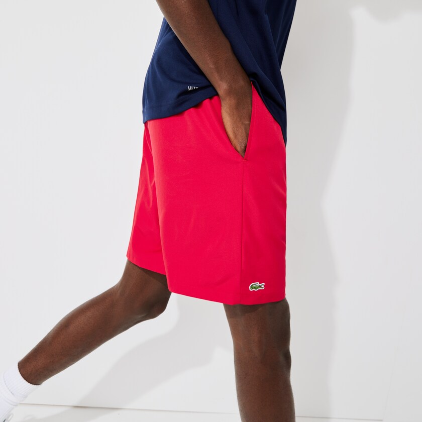 Short Lacoste SPORT Tennis Hombre Rojos | MY1-11841J6