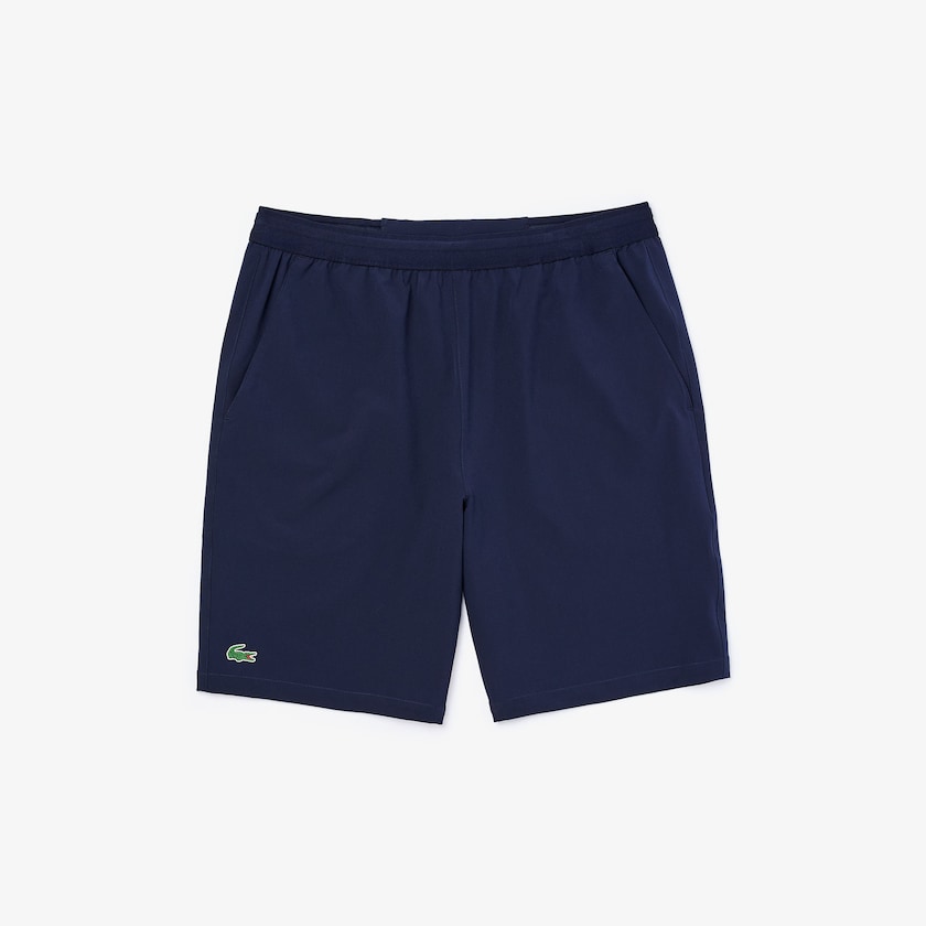 Short Lacoste SPORT Tennis Stretch Hombre Azul Marino Azules | ER0-65116Y9