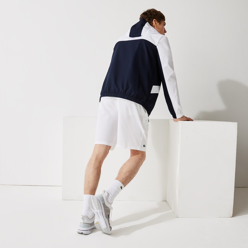 Short Lacoste SPORT Tennis Stretch Hombre Blancos | IH7-11741H8