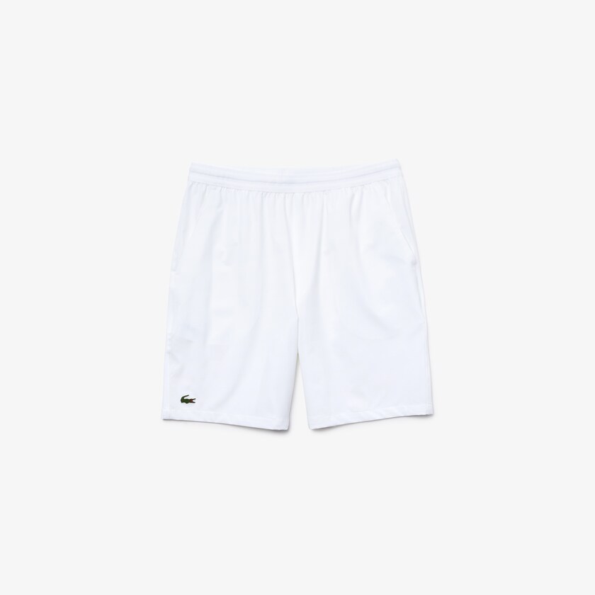 Short Lacoste SPORT Tennis Stretch Hombre Blancos | IH7-11741H8