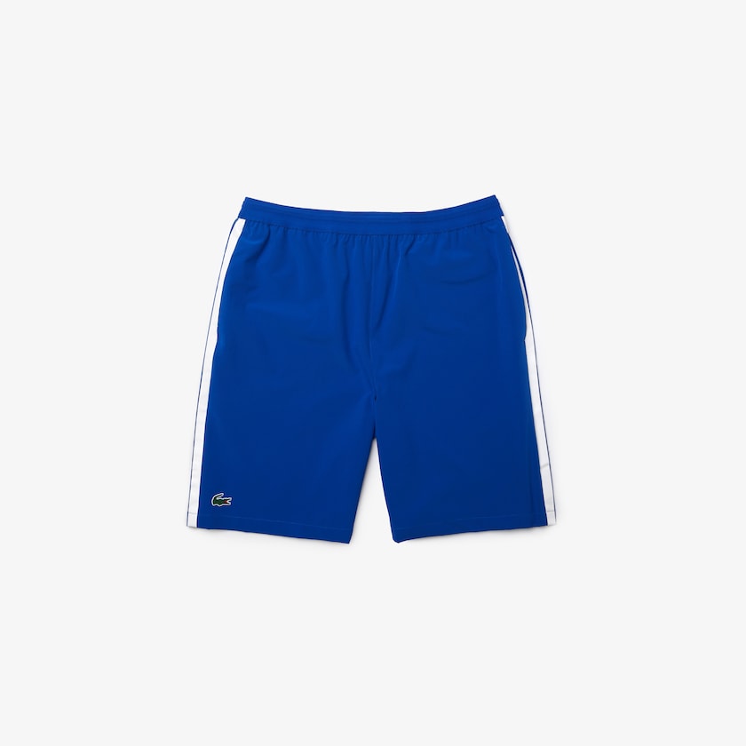 Short Lacoste SPORT x Novak Djokovic Breathable Stretch Hombre Azules Blancos | QG3-60476L3