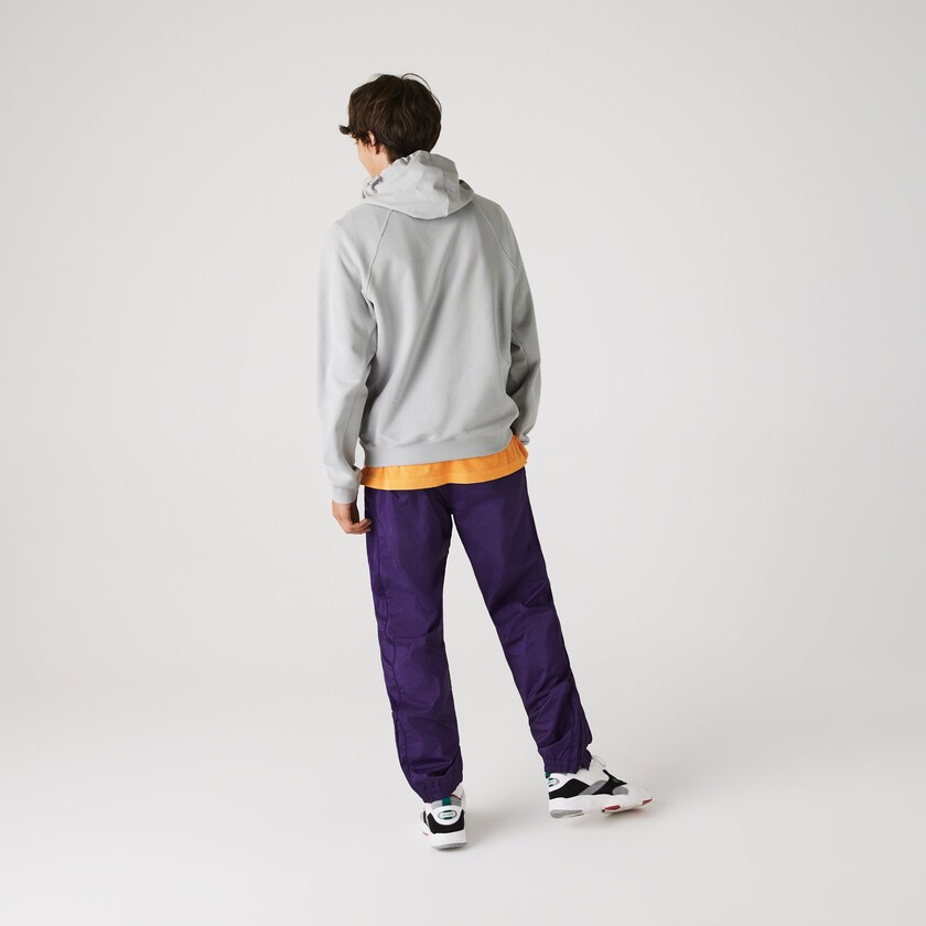 Sudaderas Lacoste CONCEPTS Collaboration Hooded Fleece Hombre Grises | GF4-65296V4