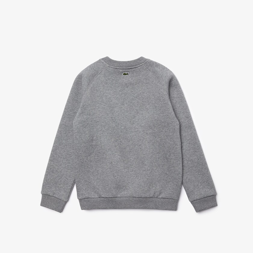 Sudaderas Lacoste Niños Grises Crocodile Graphic Fleece AH4-57835S9