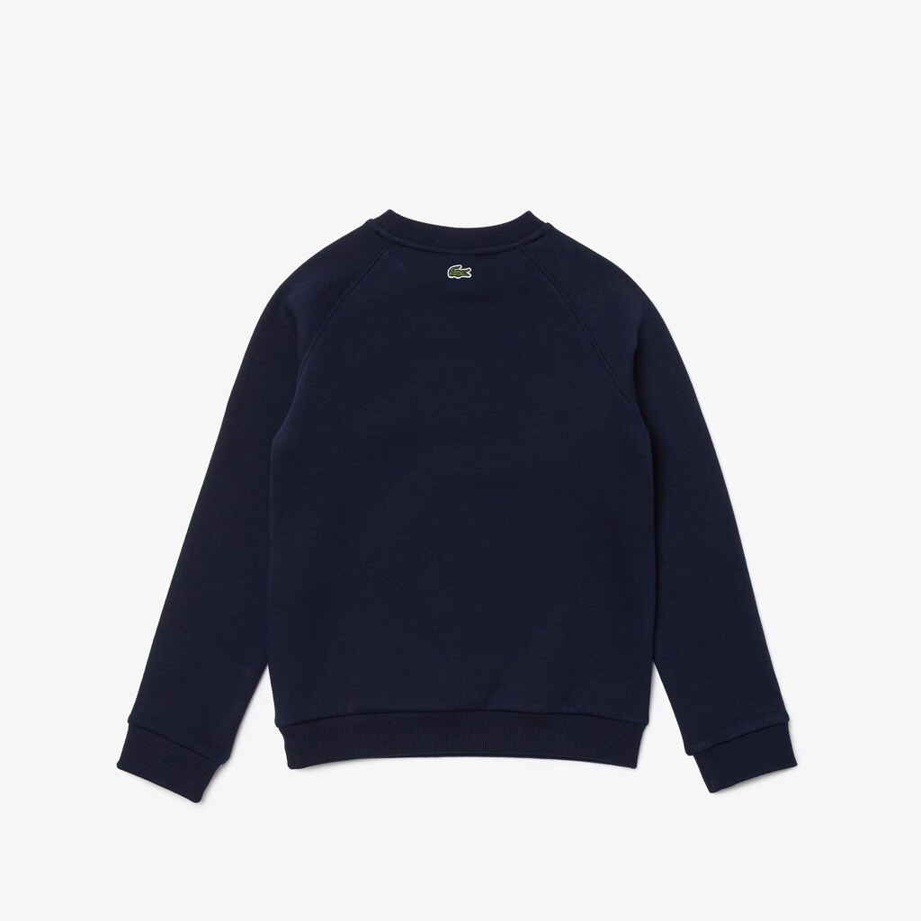 Sudaderas Lacoste Niños Azul Marino Azules Crocodile Graphic Fleece MM0-79817N9