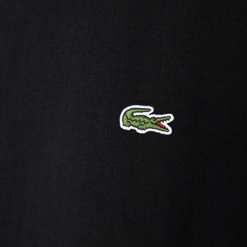 Sudaderas Lacoste LIVE Crew Neck Embroidered Cotton Blend Hombre Negros | SO1-13461L8