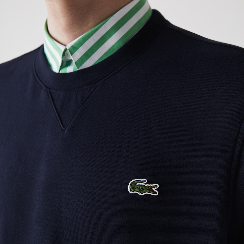 Sudaderas Lacoste Hombre Azul Marino Azules SPORT Cotton Blend Fleece FP7-79407X3