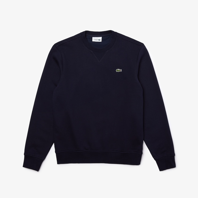 Sudaderas Lacoste Hombre Azul Marino Azules SPORT Cotton Blend Fleece FP7-79407X3
