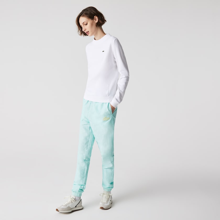 Sudaderas Lacoste SPORT Fleece Tennis Mujer Blancos | LQ4-94799K8