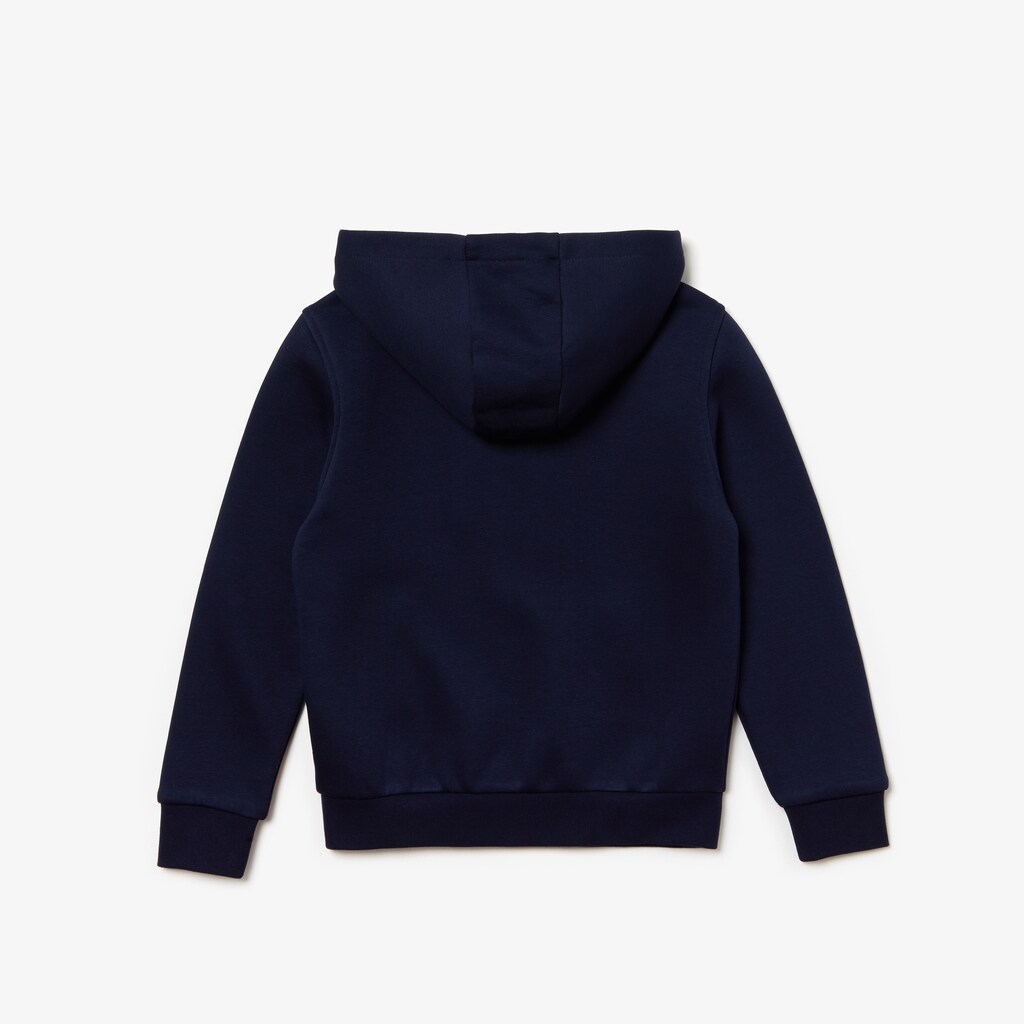 Sudaderas Lacoste Niños Azul Marino Azules Grises SPORT Tennis Zippered Fleece IR5-06200H7