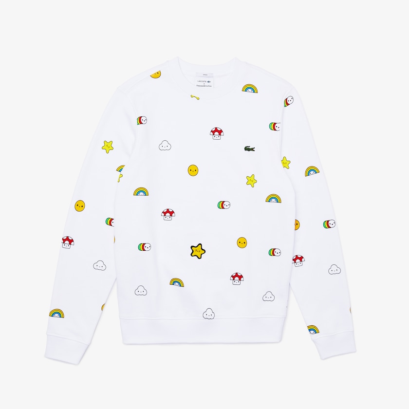 Sudaderas Lacoste x FriendsWithYou Design Mujer Blancos | UP7-45684P9