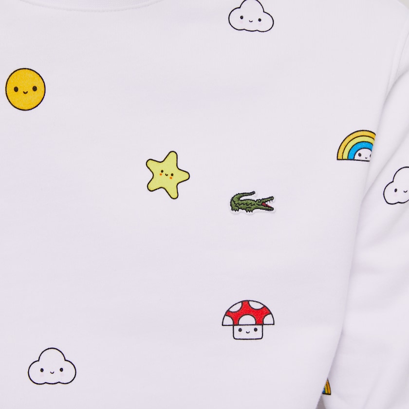 Sudaderas Lacoste x FriendsWithYou Design Mujer Blancos | UP7-45684P9