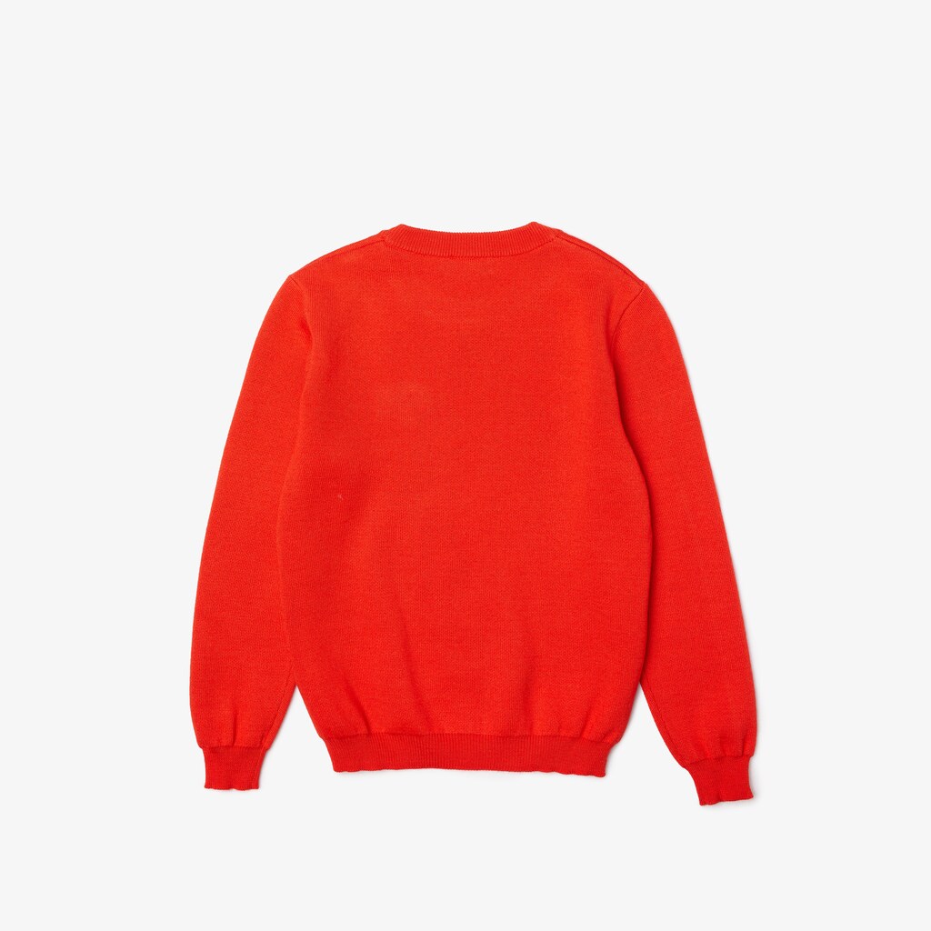Suéteres Lacoste Niños Rojos Badge EP2-76147I0