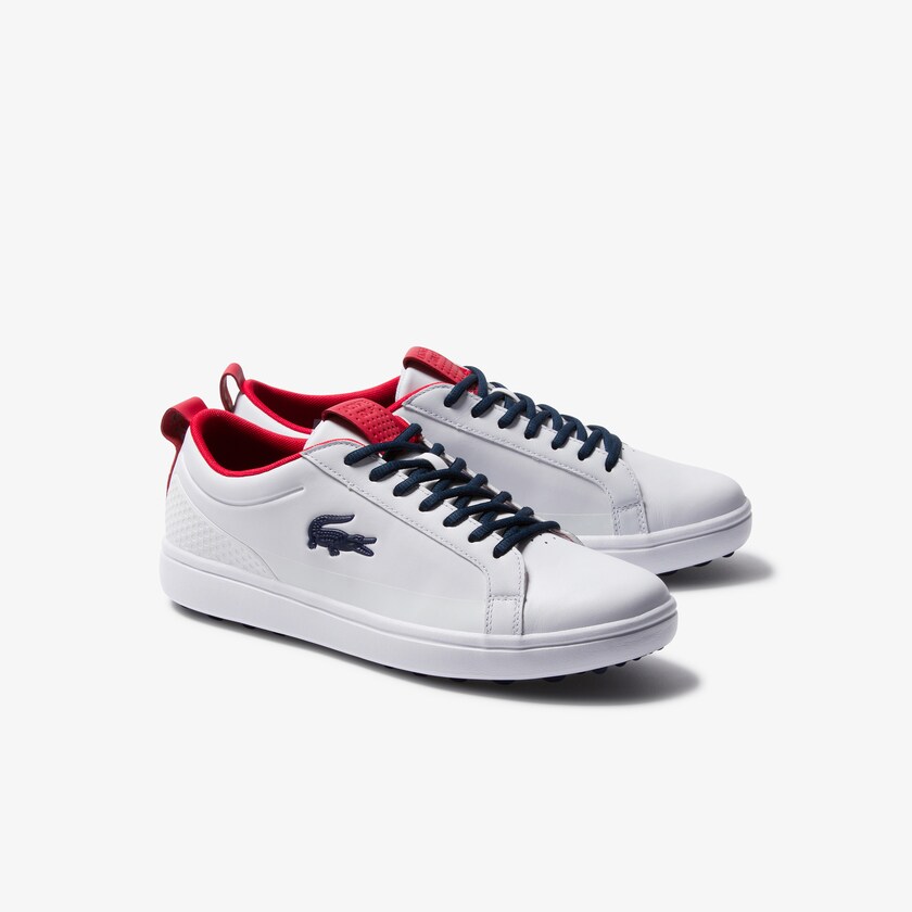 Tenis Golf Lacoste G Elite Synthetic Hombre Blancos Beige | HY9-17241B9
