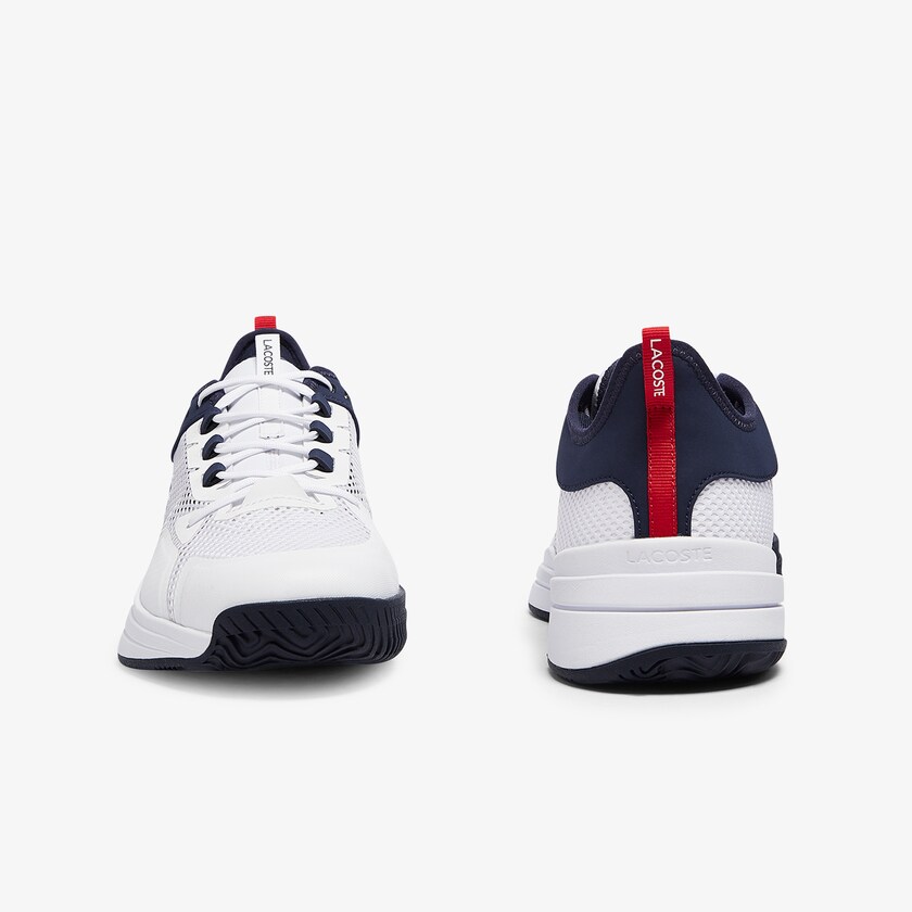 Tenis Lacoste AG-LT 21 Textile Hombre Blancos Coral | QU0-68226Y4