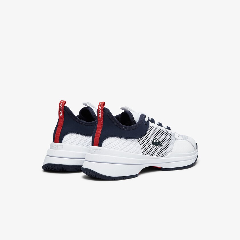 Tenis Lacoste AG-LT 21 Textile and Synthetic Mujer Blancos Coral | VS8-54725X0