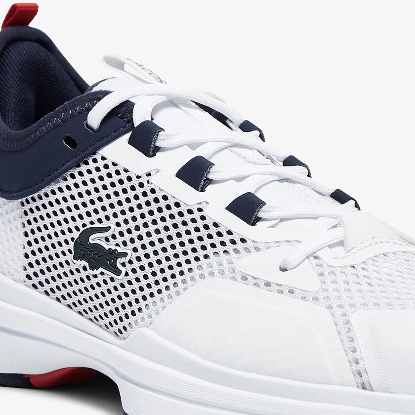 Tenis Lacoste AG-LT 21 Textile and Synthetic Mujer Blancos Coral | VS8-54725X0