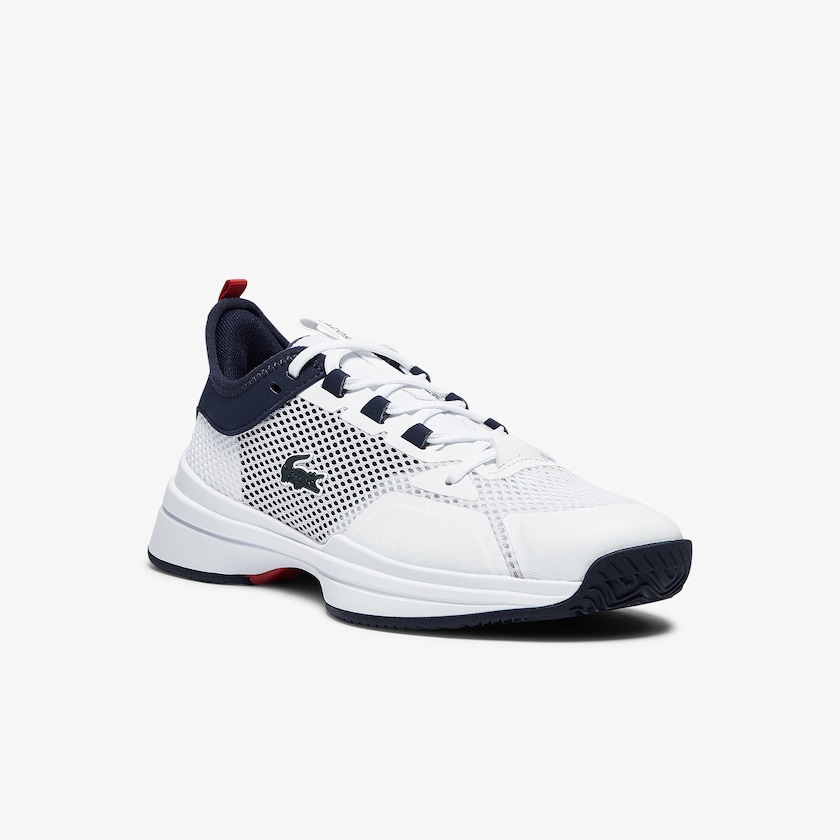 Tenis Lacoste AG-LT 21 Textile and Synthetic Mujer Blancos Coral | VS8-54725X0