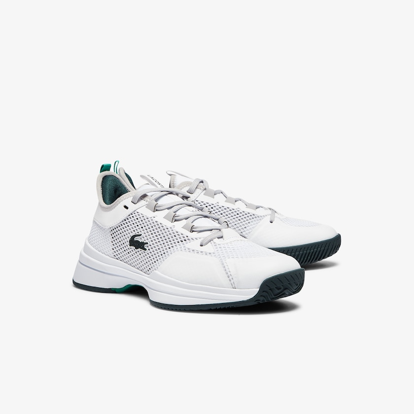 Tenis Lacoste AG-LT 21 Textile and Synthetic Mujer Blancos Verdes | VU5-18481D1