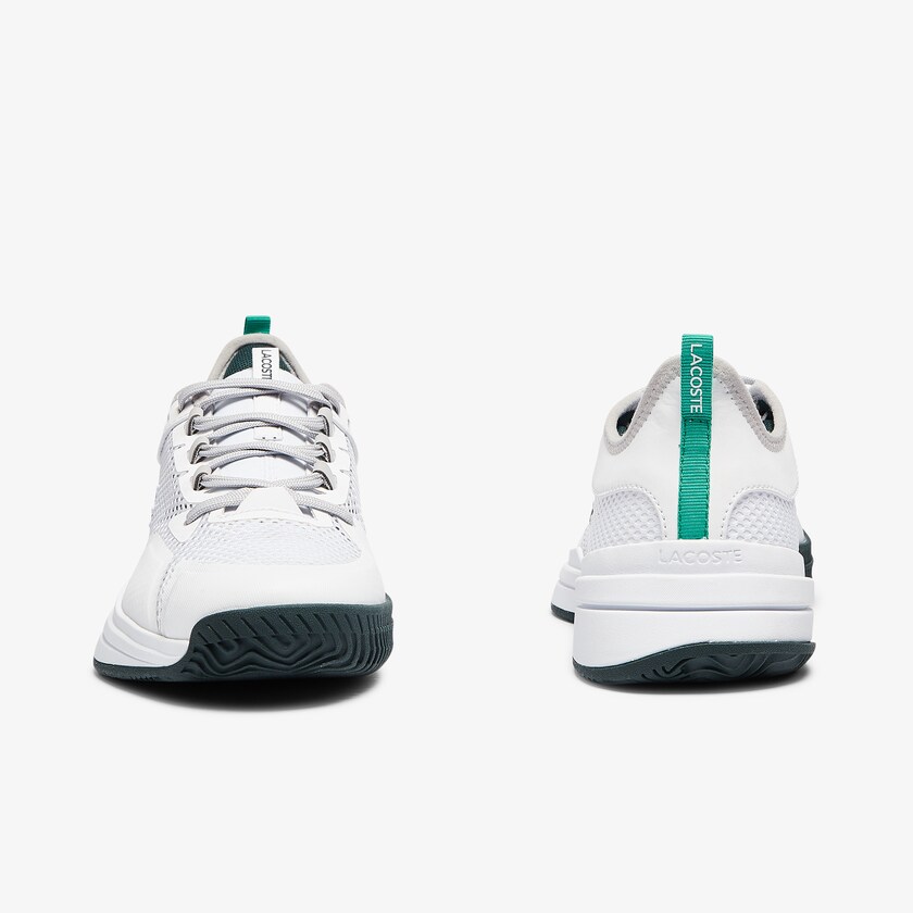 Tenis Lacoste AG-LT 21 Textile and Synthetic Mujer Blancos Verdes | VU5-18481D1